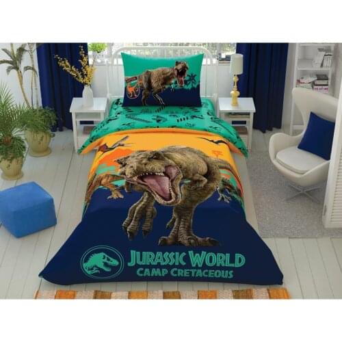 Crown Jurassic World Camp One Personality Duvet cover set