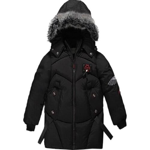 2020 New Baby Boys Jacket Autumn Winter Jacket For Boys Children Jacket Kids Hooded Warm Outerwear Coat For Boy Clothes