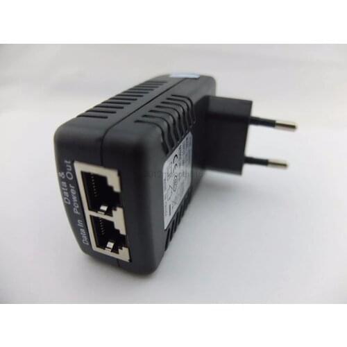 New 48V 0.5A Wall PoE Power Supply Adapter Compatible CISCO,AASTRA, EU plug