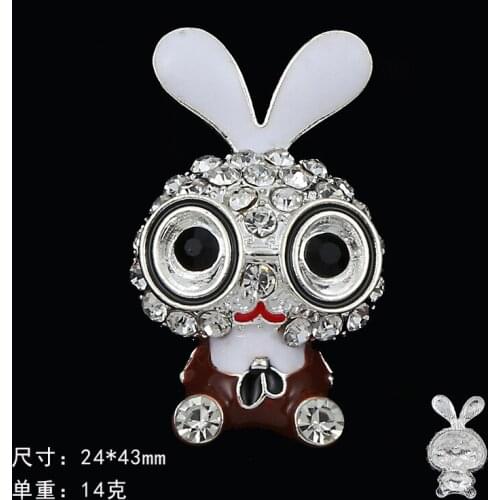 Factory main product fashion rabbit jewelry super quality key pendant accessories