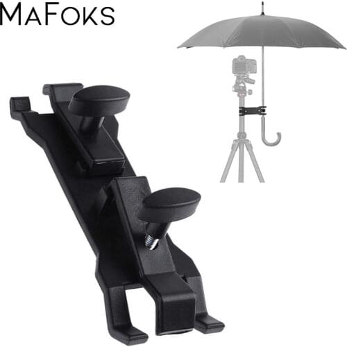 Portable Outdoor Photography Umbrella Holder Clamp Clip Camera Tripod Light Bracket Flash Stand Photo Studio Accessories