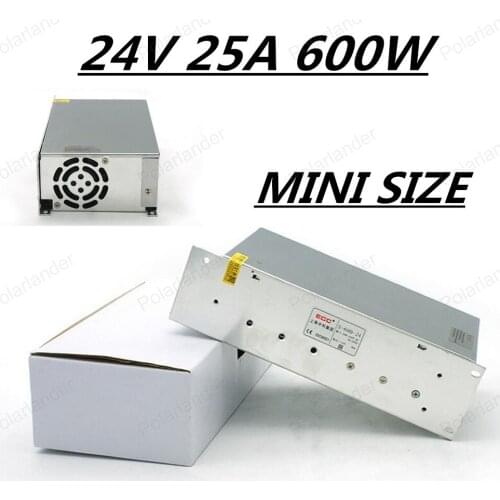 Universal AC-DC Converter 600W 24V 25A Single Output Adjustable Switching power supply unit for LED Strip light