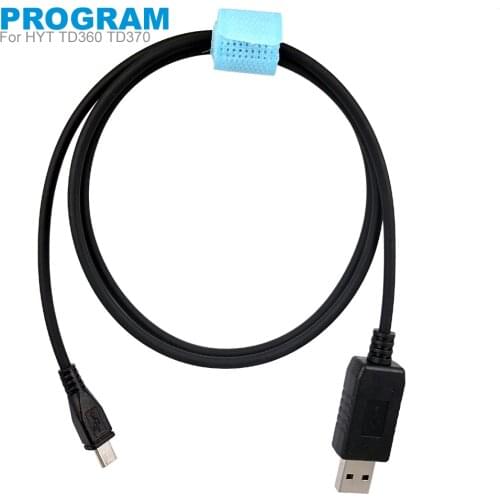USB Programming Cable for HYT Hytera PD360 PD365 PD366 PD362 BD302 BD300 TD350 TD360 TD370 Walkie Talkie Two Way Rodio