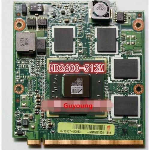 HD2600 HD 2600 Video Card 512MB VAG CARD For Asus F8P F8S F8SA F8V N80V PRO80S X81S Z99S A8S Laptop
