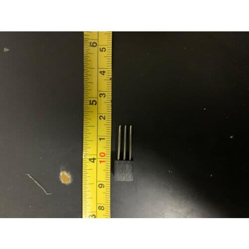 1PCS 6 PIN double Row Straight FEMALE HEADER 15MM