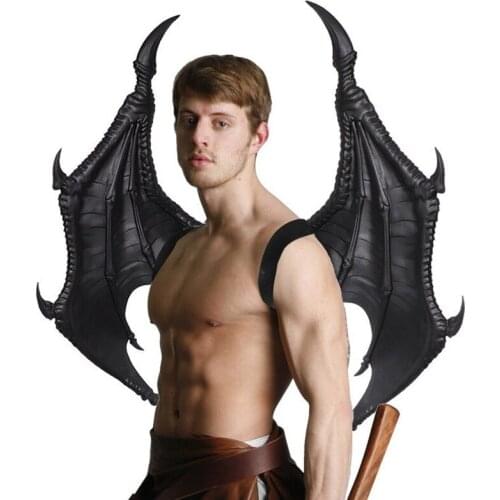 2 Colors Halloween 3D Dragon Wings Carnival Dragon Costume Party Cosplay Wings Prop Decor Mardi Gras Dragon Wings Props Costume