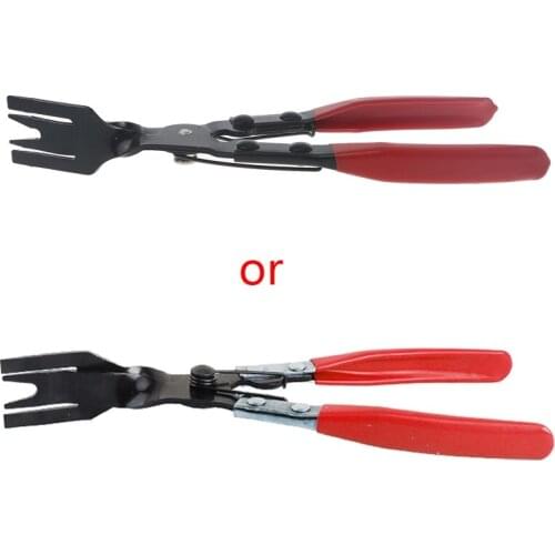 Car Door Panel Push Retainer Installer Trim Clip Fastener Remover Puller Plier Repair Tool