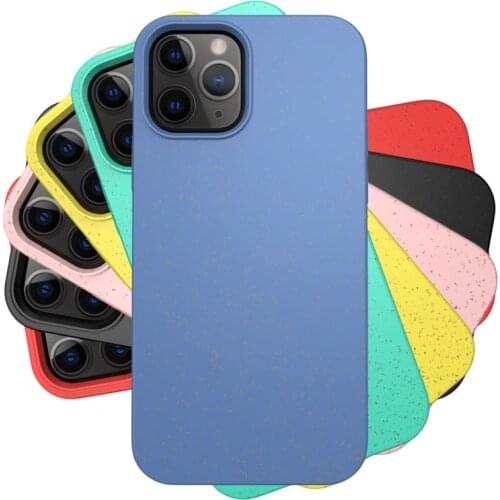 Eco Friendly Biodegradable Phone Case for iPhone 12 Pro Max PLA Cell Mobile Cover