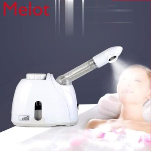 Hot Spray Facial Vaporizer Nano Spray Moisturizing Beauty Instrument Household Cleansing Detoxification Facial Humidifier