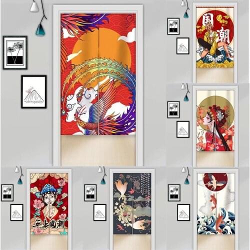 Living Room Partition Curtain Bedroom Half Panel Curtain Blackout Curtain Home Decoration Doorway Hanging Curtain