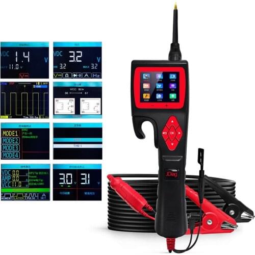 Intelligent Circuit Analyzer, Automobile Computer Circuit Analysis, Component Tester, Oscilloscope To See Waveforms