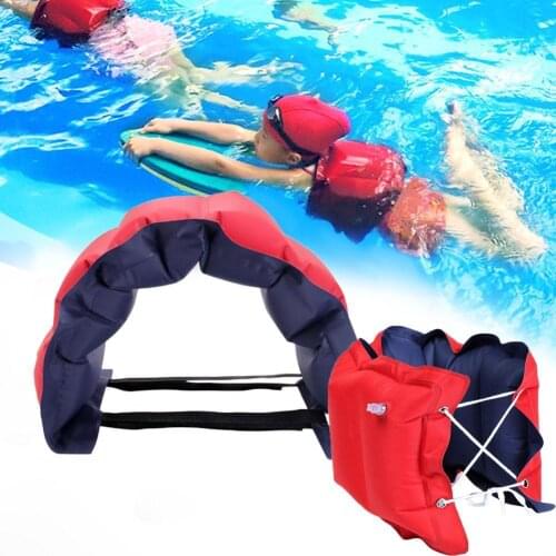 Inflatable Swimming Belt Floating Board Swimming With Buoyancy Swimming Training Supplies Suitable Children Adults Collapsible