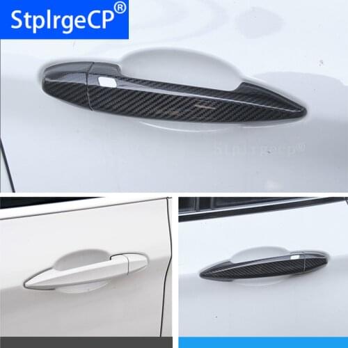 For BMW 2 series F45 station wagon x1 F48 X2 F39 X5 X6 F16 Accessories 100% real carbon fiber Auto outer door handle cover