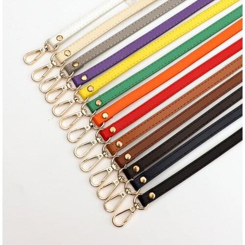 New 120cm Long PU Leather Shoulder Bag Strap Bag Handles DIY Replacement Purse Handle for Handbag Belts Strap Bag Accessories