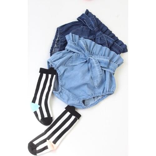 New Jeans Ruffle Bloomers Toddler Brand Baby Girl PP Shorts 2021 Summer Girls Clothes Diaper Cover For Baby
