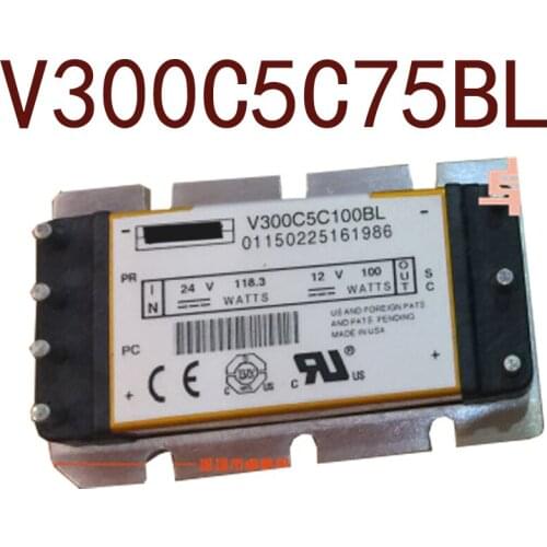 Original-- V300C5C75BL DC300V-DC5Vpower75W 15A 1 year warranty {Warehouse spot photos