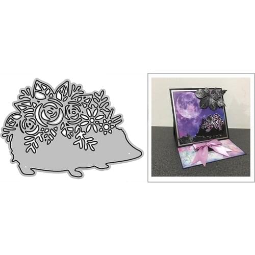 New Rose Flowery Pig Craft Embossing Mold 2021 Metal Cutting Dies for DIY Decorative Scrapbooking Album Card Making No Stamps