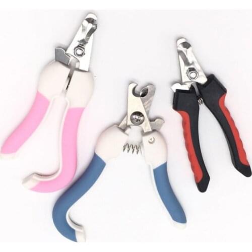 Professional Pet Dog Nail Clipper Cutter Stainless Steel Grooming Scissors Clippers for Animals Cats Dogs DropShipping