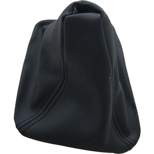 Car Shift Gear Stick Manual Shift Knob Boot Black Leather Boot with frame For BMW 3 Series E36 M3 Car Styling