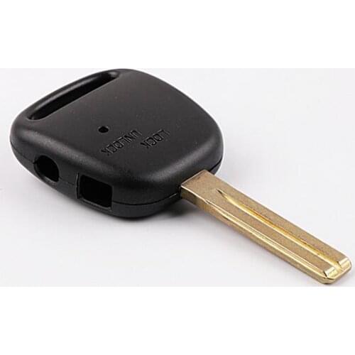 Keyless Entry Replacement Remote Key Shell Case For Toyota Side 2 Buttons Key WIth TOY48 Uncut Blade Fob Key Cover 5PCS/lot