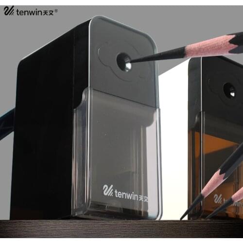 Tenwin Rotary pencil sharpener Sketch painting pencil cutter For 6-12mm Pencil and Color Pencil School Office Home Stationery