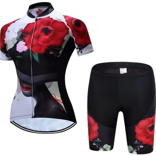 TELEYI Bicycle Team Cycling Jersey Bike Outdoor Sportswear Women Ropa Ciclismo Breathable Cycling Clothing Riding Maillot shirts