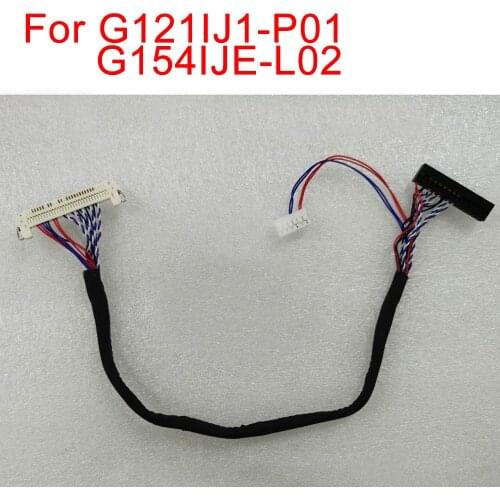 12.1/15.2 inch 093G30-B0001A-G4 1ch 6/8bit 30pins LVDS Cable For G121IJ1-P01 LB150X03-TL02 LED Screen Panel Cable lvds cable