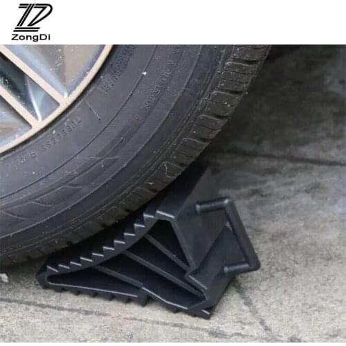 ZD Car Rubber Stop Slip Control Tire Triangle Pad For Toyota Avensis RAV4 Renault Duster Logan Captur Kia Rio Ceed Sportage 2017