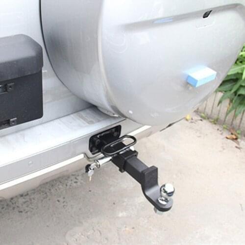 Car Universal Heavy Duty Adjustable Trailer Hook Hitch Ball Road Connector Mount Steel Stainless Steel Tow And Stow Hitch 2021