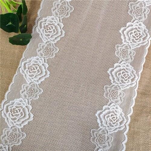 E2233 width 28 cm white elastic lace garment accessories underwear sewing supplies