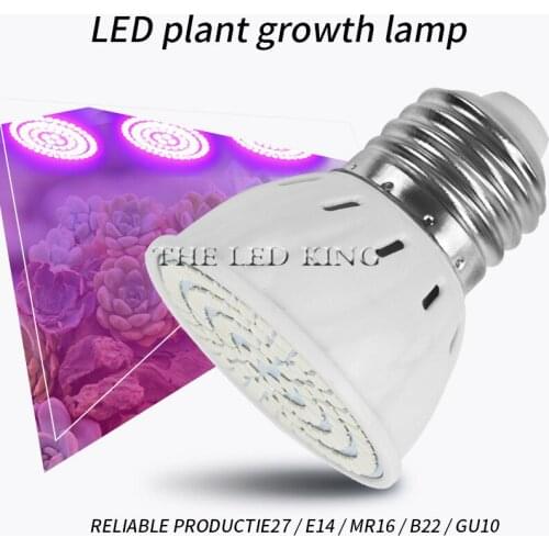 E27 LED Phyto Lamp 5730 2835 Full Spectrum LED Grow Light Fitolampy Bulbs 21 28 35 LEDs For Plants Seeds Greenhouse Hydroponic