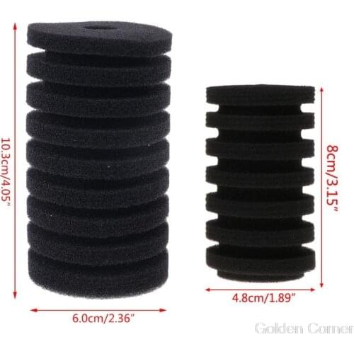 Aquarium Filter Sponge For QS Filter Fish Tank Air Pump Biochemical Replacement O23 20 Dropshipping