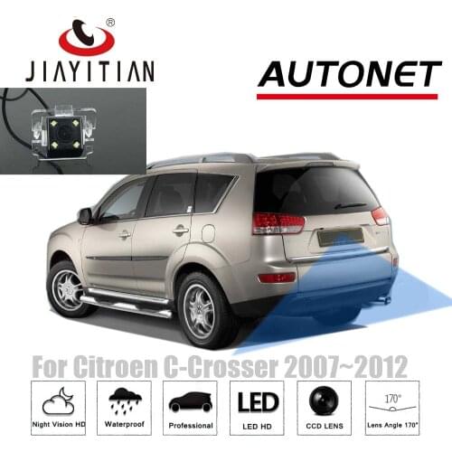 JIAYITIAN Rear View Camera for Citroen C-Crosser Reserved hole camera CCD/Night Vision/Reverse Hole/Reverse Camera/Backup Camera
