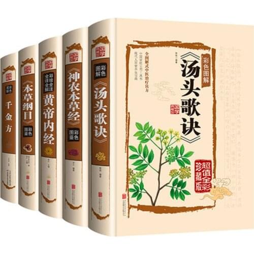Chinese daily practical medicine book :Thousand Golden Prescriptions with pictures explained Chinese healing book
