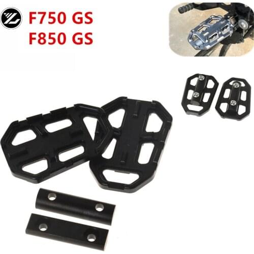Motorcycle Billet MX Wide Footrests Pedals Rest Footrests foot pegs for BMW F750GS F850GS f750 f850 2017 2018 2019