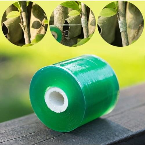 Gardening grafting film, no knotted film, self-adhesive grafting bandage, packaging film, plant support and protective equipment