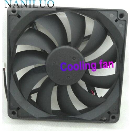 Genuine DFS132512M 13025 12V 13cm 135*135*25mm 2.4w two line power supply cooling fan