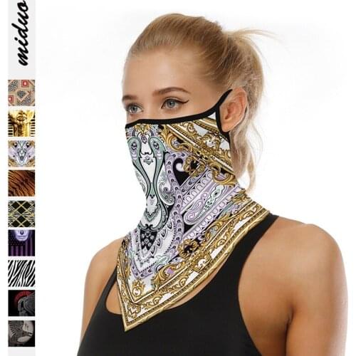 2020 Hiking Scarf Cycling Face Mask Neck Multi-Functional Lightweight Breathable Dust-proof Climbing Anti-sweat Hairband Head