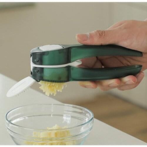 Garlic Press Crusher Ergonomic Handle Multifuncion ABS Manual Garlic Press Grinder for Kitchen