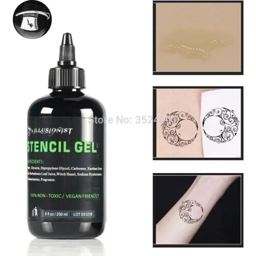 Tattoo Supplies 30ml 125ml Tattoo Transfer Cream Gel Body Paint Stencil Stuff Oils For Easy to Transfer Paper Machine Auxiliary
