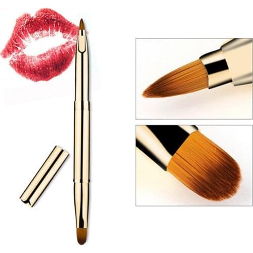 Professional Makeup Brush For Beauty Lipstick Makeup Tool Retractable Double Ended Applicator Makeup Brushes Set