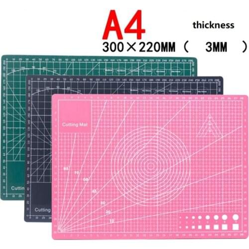 PVC cutting mat Cutting base plate 30x22cm A4 core paper cutting art carving cutter Backing plate