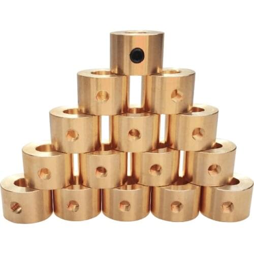 6/8/9/10mm Drill Bit Tools Brass Depth Stop Collars Ring Positioner Ring For Woodworking Drill Locator