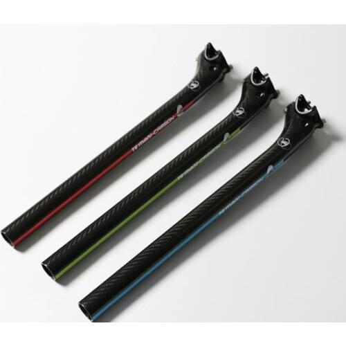 TEMANI bike full carbon seatpost Offset 20mm T800 25.4/27.2/30.8/31.6MM 190g