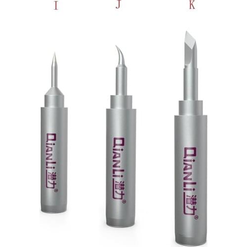 Qianli Tools 936 Universal Soldering Iron Tips Lead Free Solder Tips Welding Head BGA Soldering Tool for 936 Soldering Station