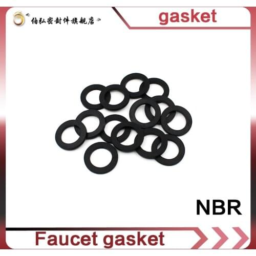 1/4" 3/8" 1/2" 3/4" 1" 1.2" 1.5" 2" Black Gasket Nitrile Rubber NBR Corrugated hose faucet O-ring Washer