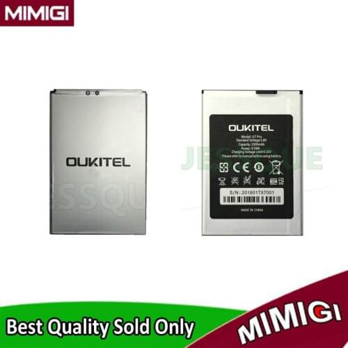 Real 2500mAh Replacement Backup Battery For Oukitel U7 Pro / U7 Plus Cell Phone Batterie