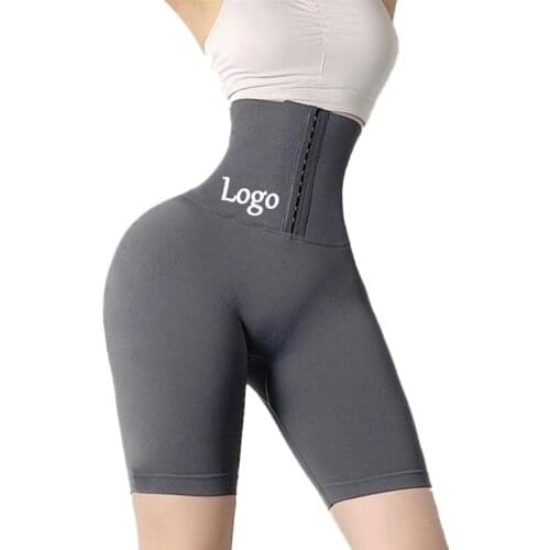 Womens Logo Print Control Panties Waist Trainer Tummy Control Underwear Wedding Corset Body Shapers Breathable Sheath Shorts