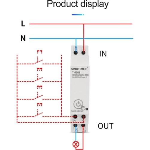 1 Phase WIFI Energy Meter w Timer Switch APP Remote Control 100-240VAC 110V 220V