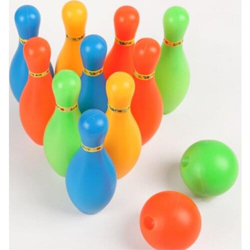 1 Set Bowling Games Sports Mini Bowling Board Games for Children Parent-child Funny Board Games for Kids Family Games